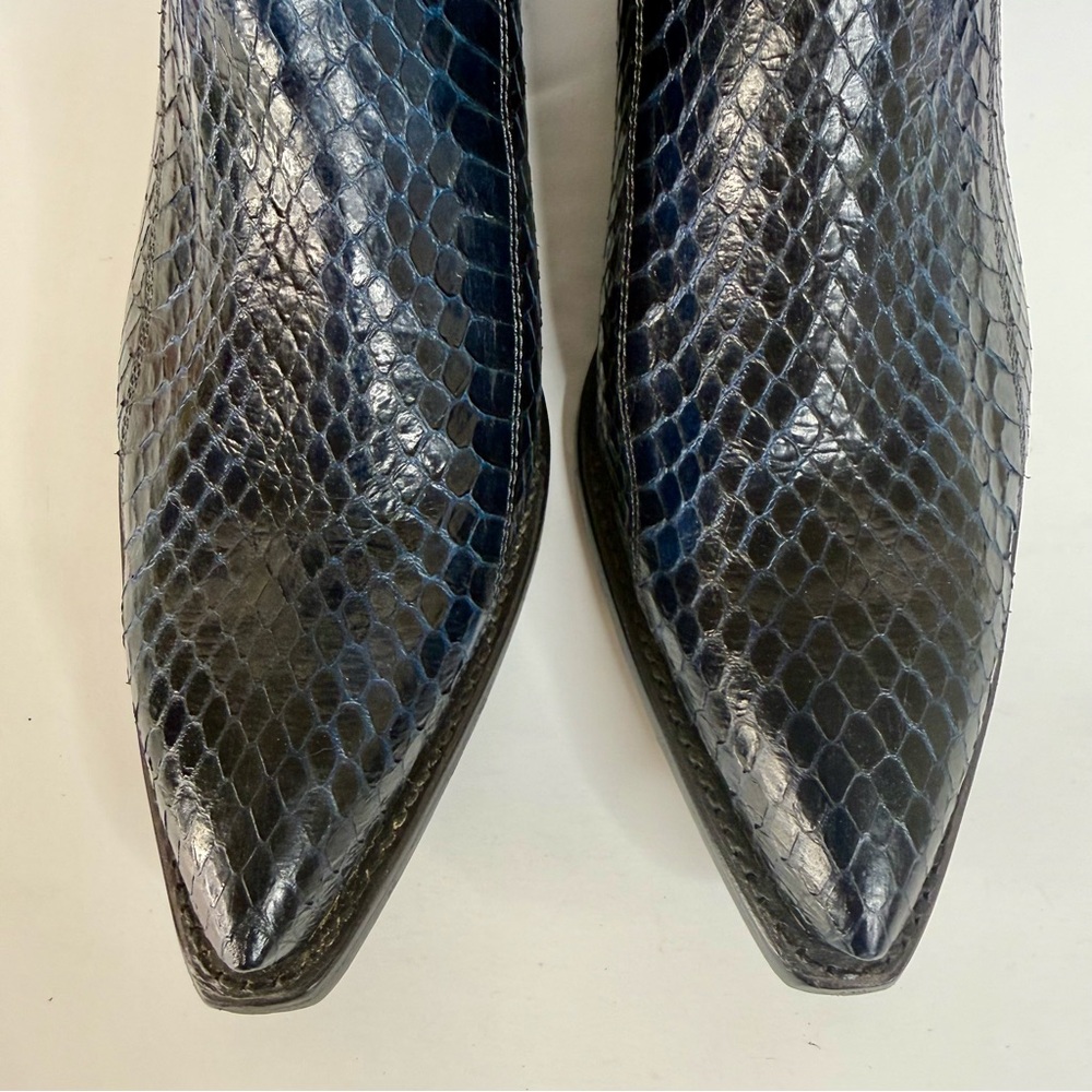 Tony Lama Exotic Leather/Snakeskin Western Boots Womens 8.5M - Picture 4 of 14